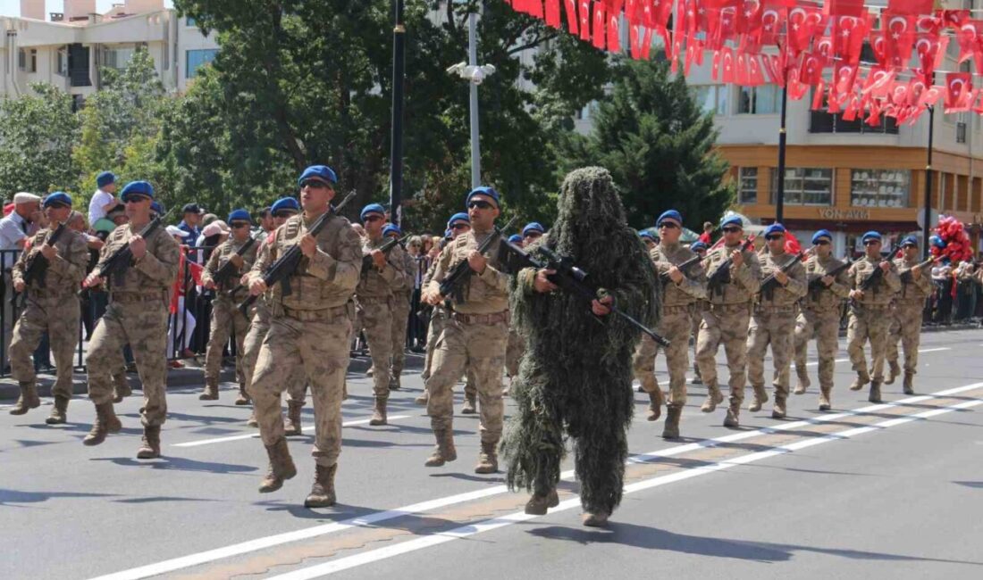 30 Ağustos Zafer Bayramı’nın 103’üncü yıl dönümü kutlamalarında güvenlik güçleri
