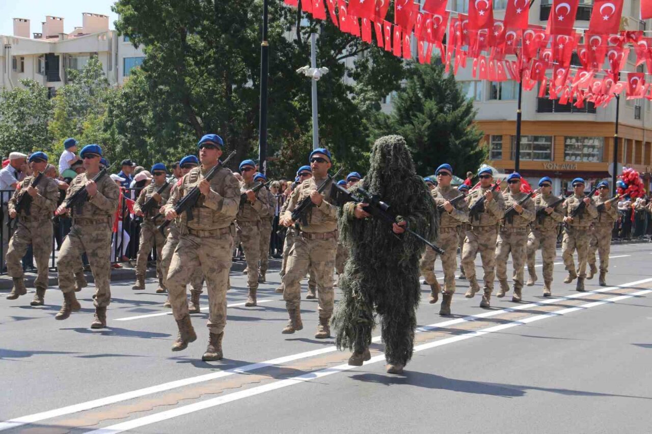 30 Ağustos Zafer Bayramı’nın 103’üncü yıl dönümü kutlamalarında güvenlik güçleri