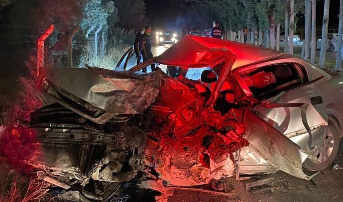 Aydın’ın Söke ilçesi Ağaçlı yolunda meydana gelen trafik kazasında ağır