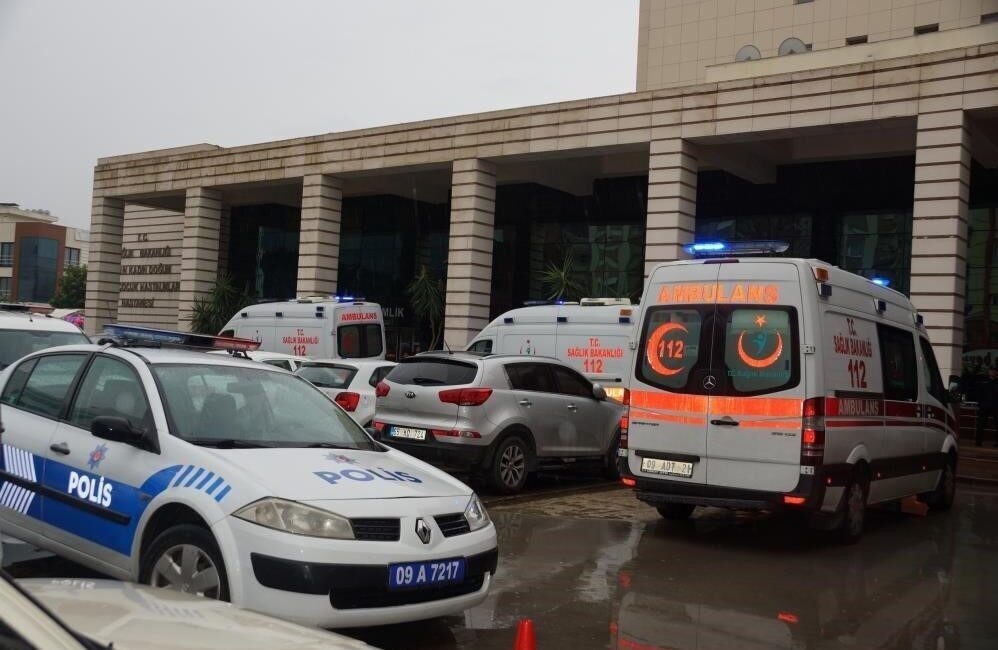 Aydın’da gece yarısı kadın doğum hastanesine doğum yapmaya gelen bir