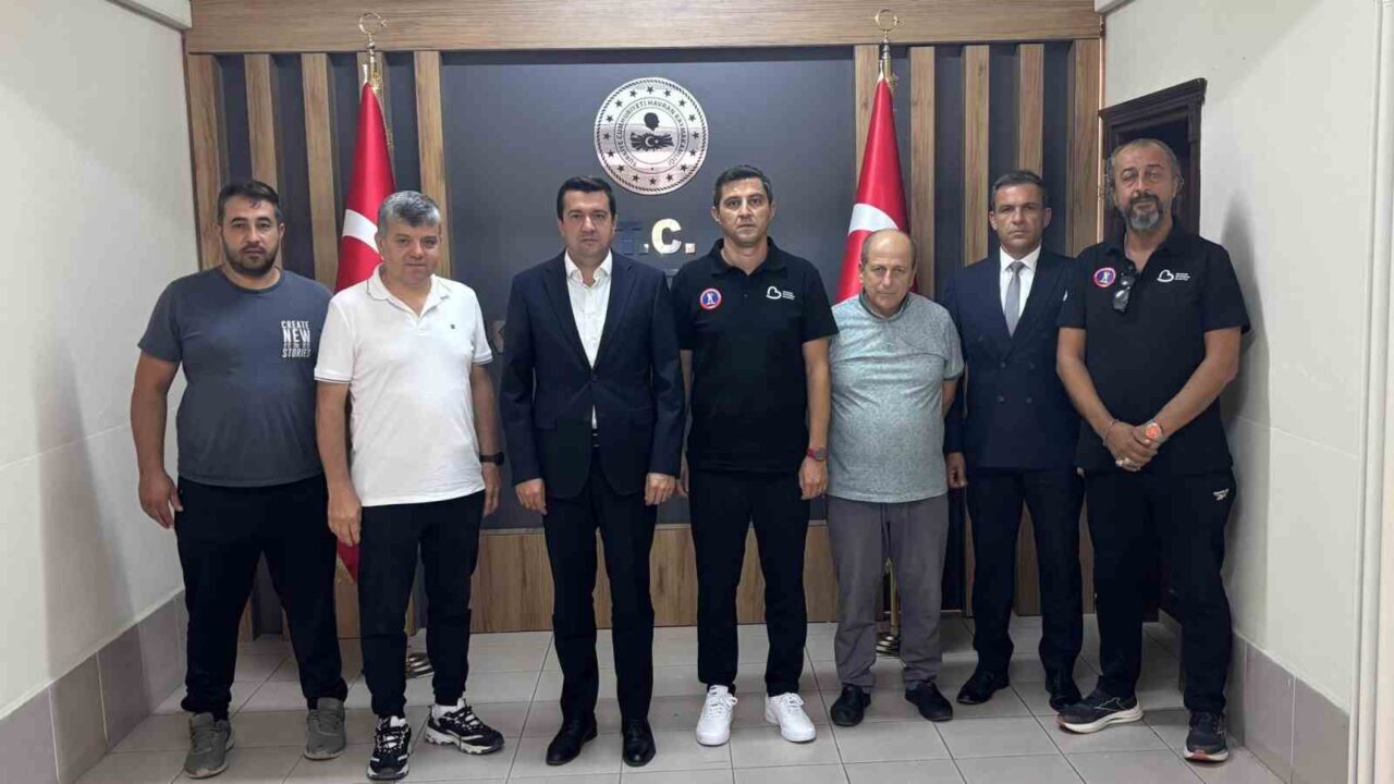 Havran Belediye Spor Kulübü Yönetim Kurulu Başkanı İsmail Karataş ve