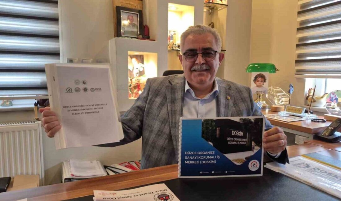 Düzce Ticaret ve Sanayi Odası (DTSO) Meclis Başkanı Tanju Acar’ın