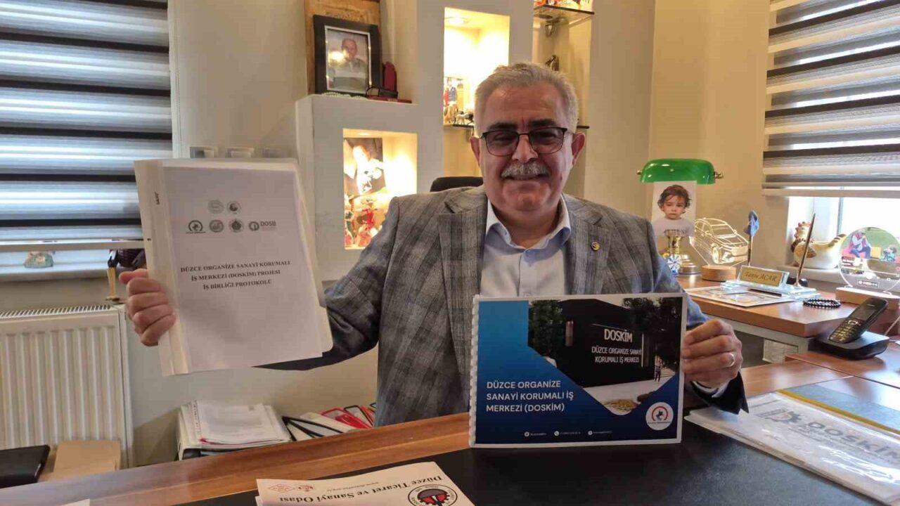 Düzce Ticaret ve Sanayi Odası (DTSO) Meclis Başkanı Tanju Acar’ın