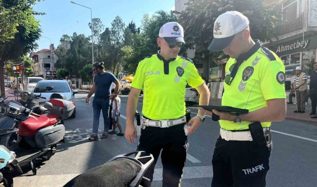 Tekirdağ’ın Hayrabolu ilçesinde, İlçe Emniyet Müdürlüğü Trafik Tescil ve Denetleme