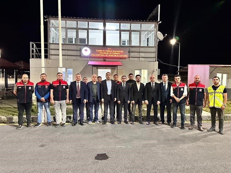 Tarım ve Orman Bakanlığı üst yönetimi, Erzurum Hayvan Kontrol ve
