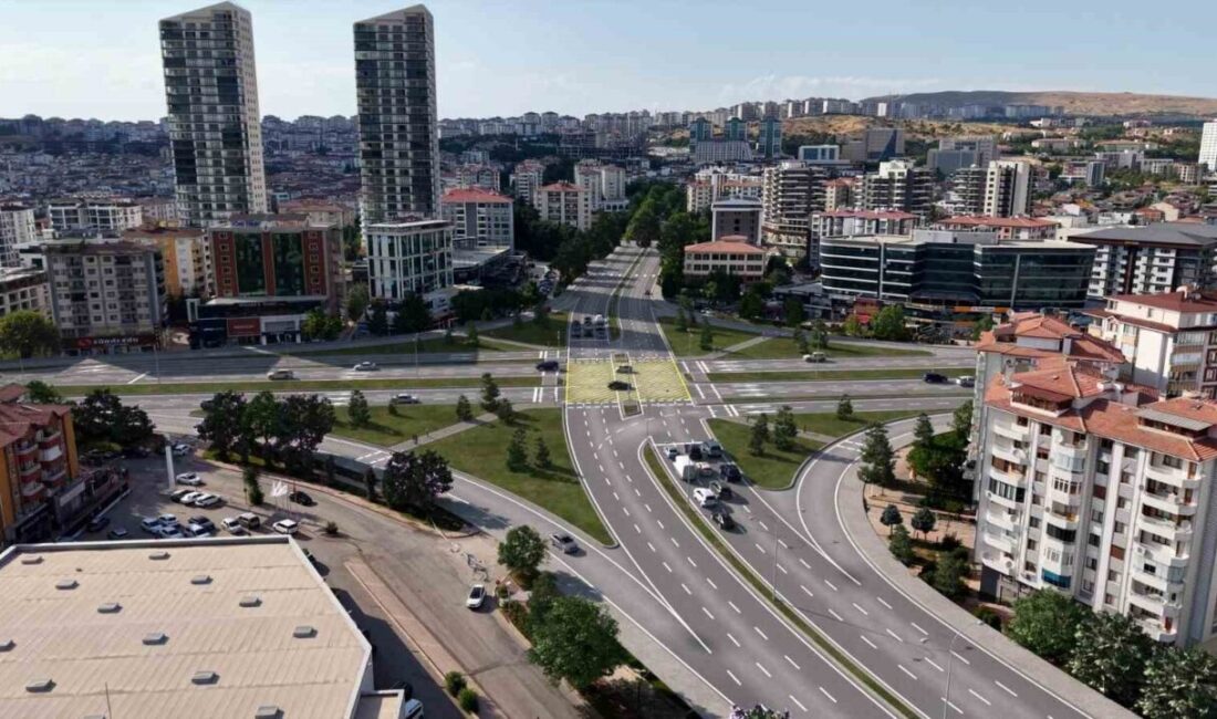 Elazığ’da şehir içi trafik akışının can damarlarından Hazardağlı Kavşağı’nda başlatılan