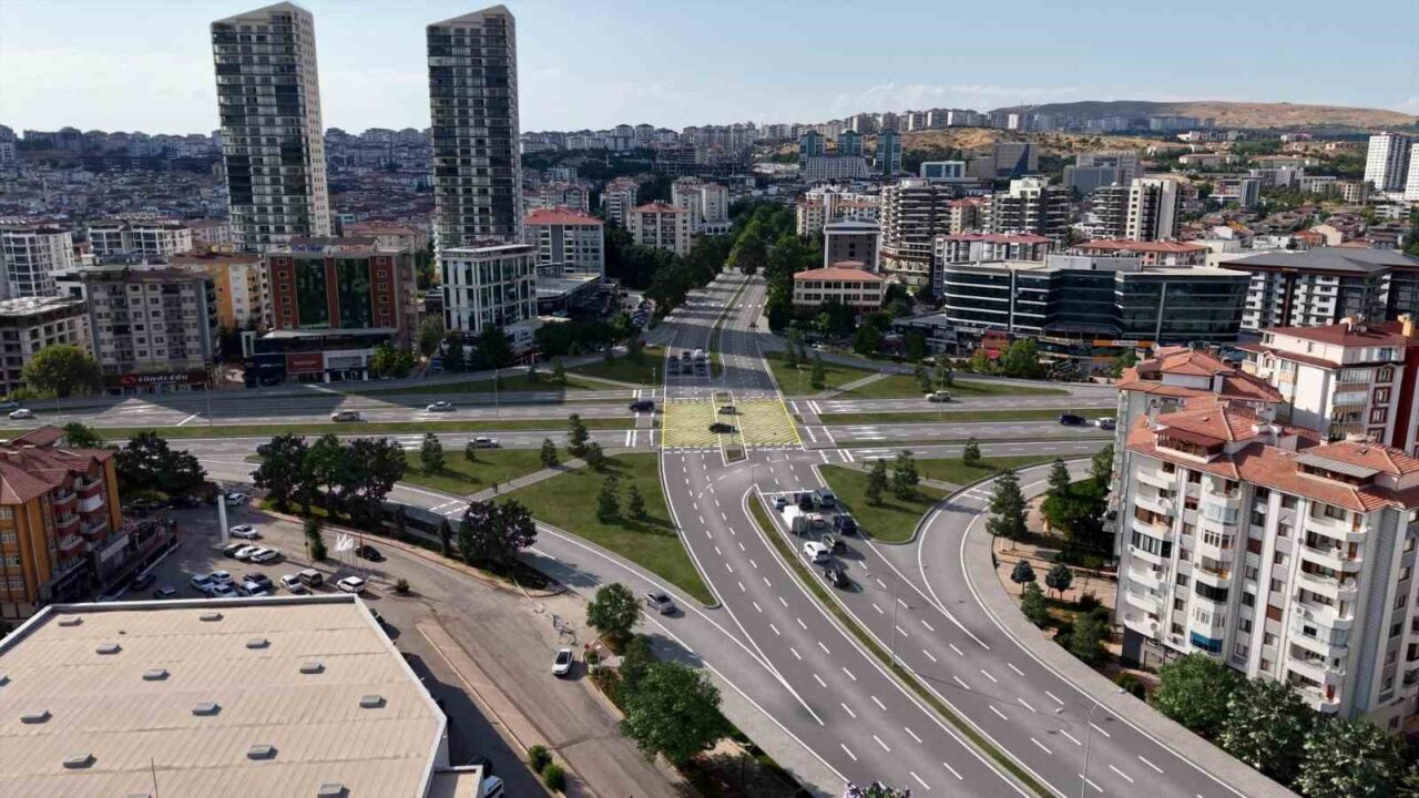 Elazığ’da şehir içi trafik akışının can damarlarından Hazardağlı Kavşağı’nda başlatılan