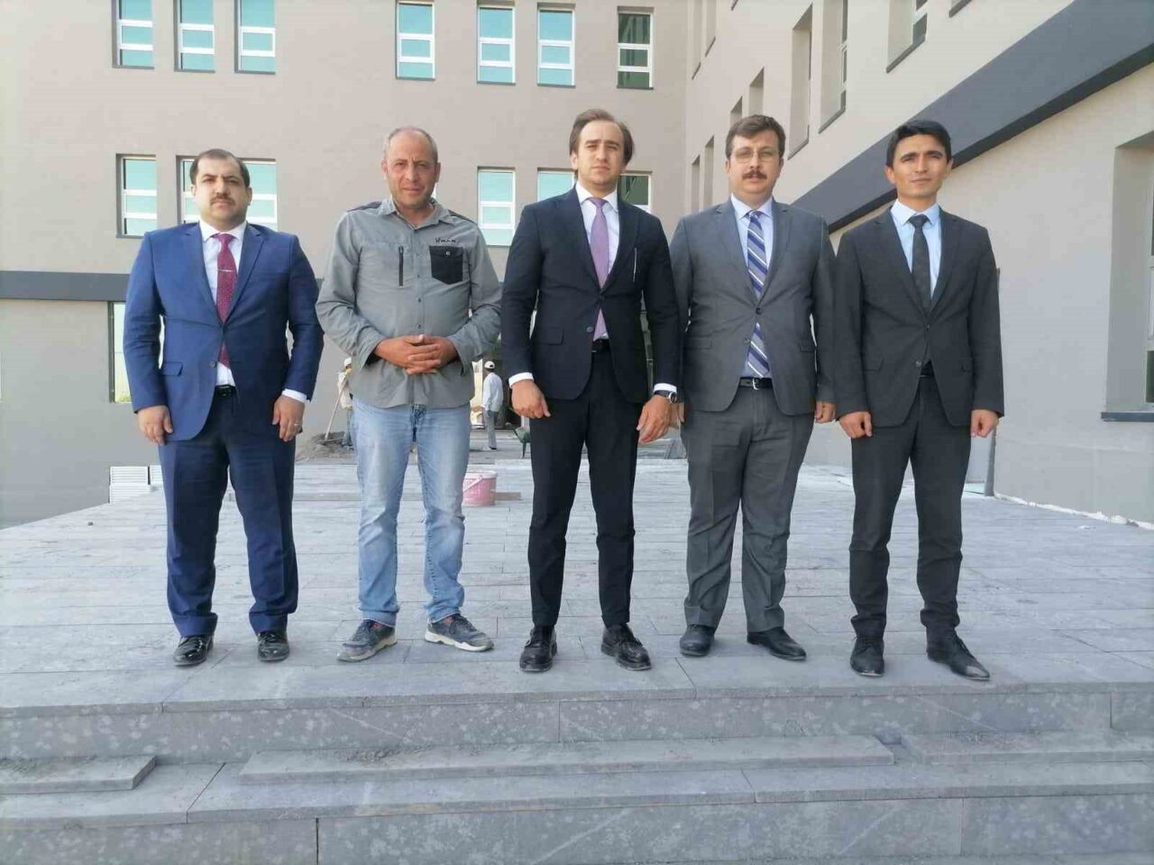 Erzurum’a bağlı Hınıs ilçesinde Kaymakam Onur Bektaş, Hınıs Cumhuriyet Başsavcısı