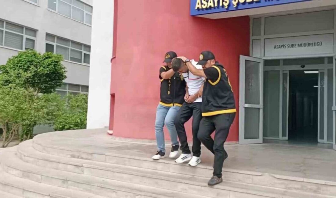 Adana’da hırsızlık suçlarından hakkında 99 yıl kesinleşmiş hapis cezası bulunan