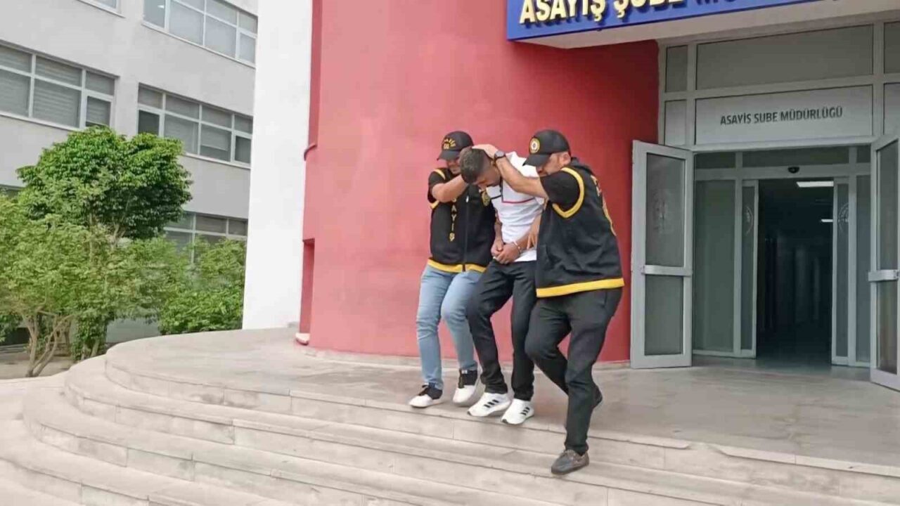 Adana’da hırsızlık suçlarından hakkında 99 yıl kesinleşmiş hapis cezası bulunan