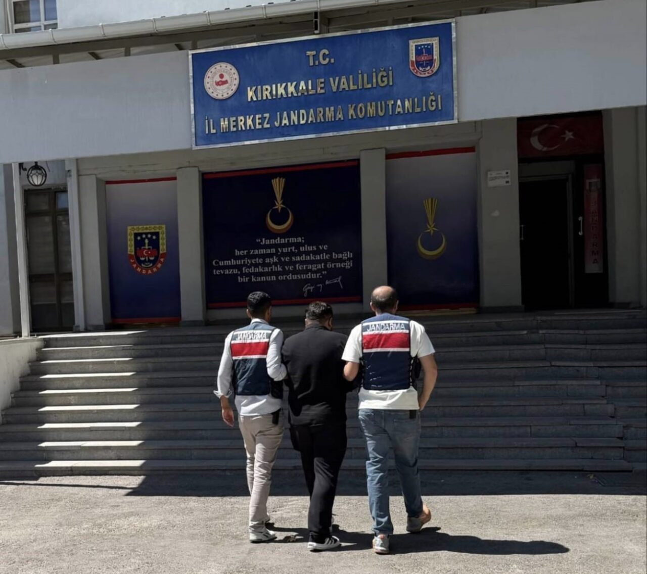 Kırıkkale’de jandarmanın devriye faaliyetleri sırasında, hırsızlık suçundan hakkında 4 yıl