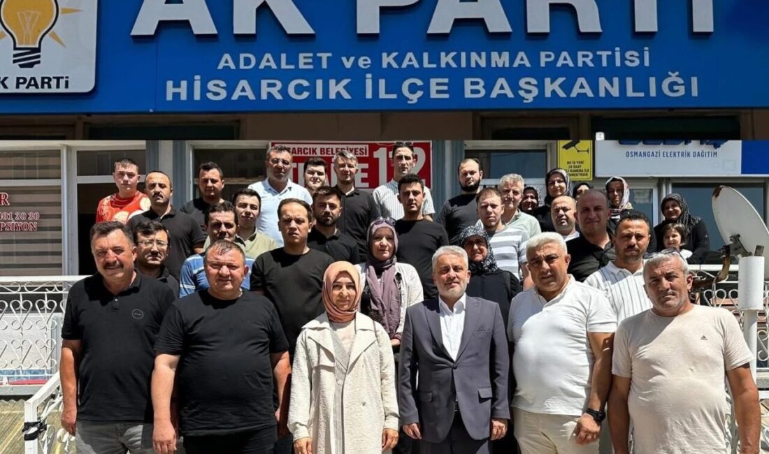 Hisarcık AK Parti İlçe Teşkilatında “Türkiye Yüzyılı Buluşmaları” çerçevesinde AK