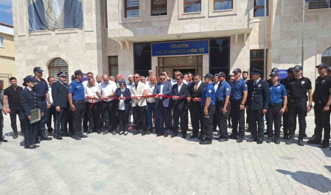KÜTAHYA (İHA) – Kütahya’nın Hisarcık ilçesinde yapımı tamamlanan İlçe Emniyet