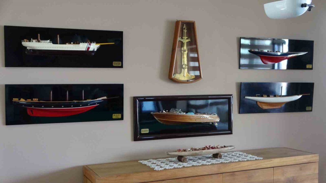 Trabzon’da emekli inşaat mühendisi Uluer Vardaloğlu, hobi olarak yaptığı yarım