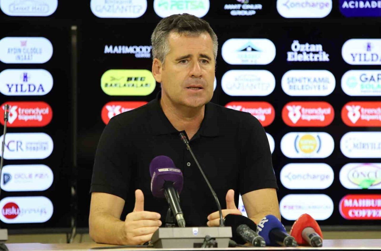 Gençlerbirliği Teknik Direktörü Hüseyin Eroğlu, Gaziantep Futbol Kulübü maçının ardından,