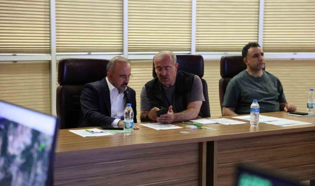 Çanakkale’nin Gelibolu ilçesinde çıkan orman yangınına Orman Bölge Müdürlüğü ekipleri