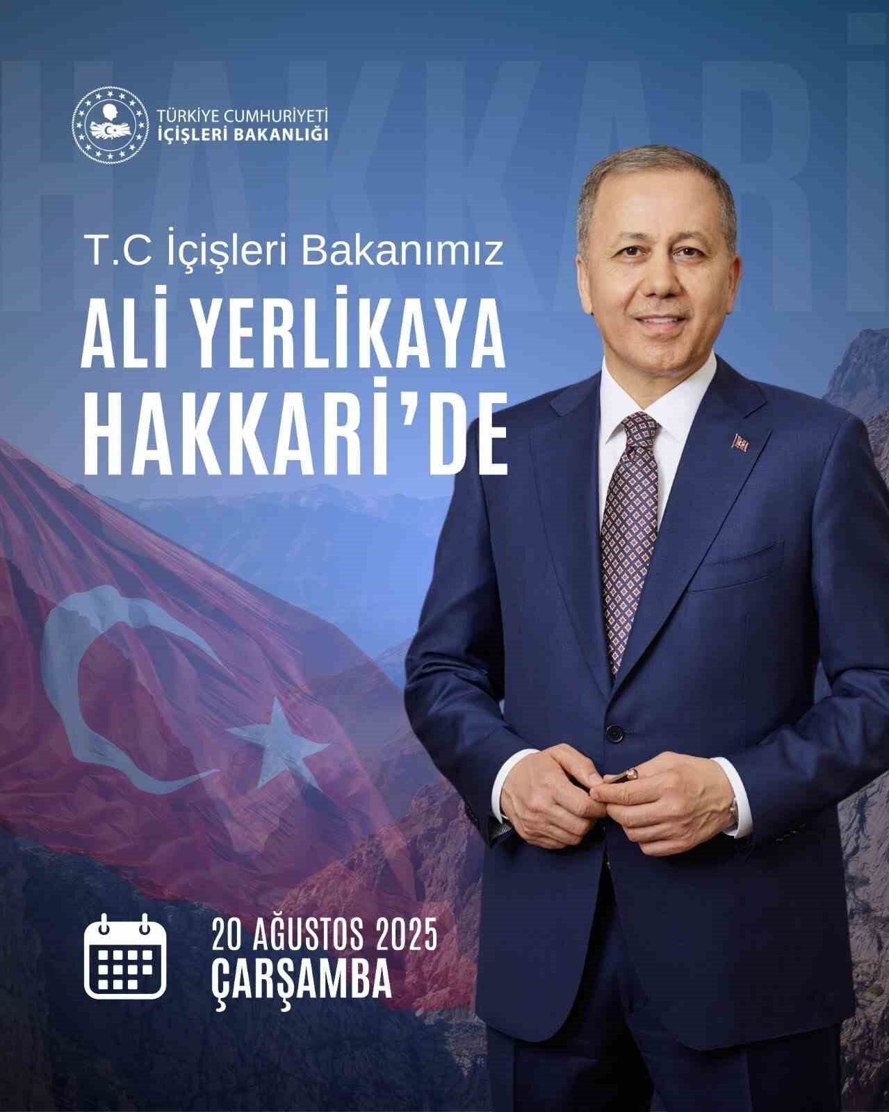 İçişleri Bakanı Ali Yerlikaya, “Artık ülkemiz, ’Terörsüz Türkiye’ hedefiyle yeni