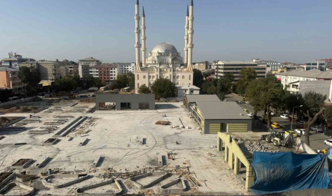 Iğdır’da yapımı devam eden Haydar Aliyev Parkı’nda, projede yer aldığı