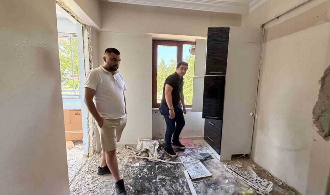 Isparta’da Nisan ayında ihale yoluyla satın alınan dairede, eski mülk