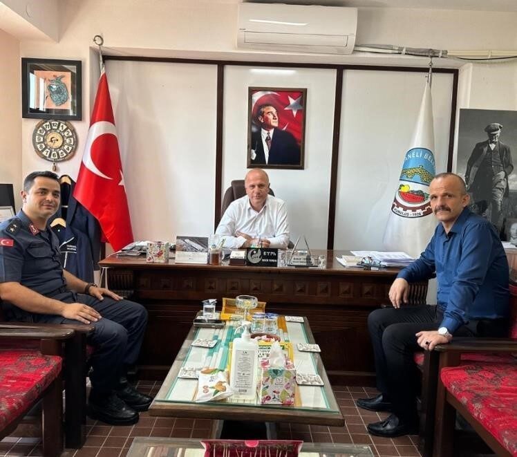 Osmaneli İlçesinde yeni göreve başlayan İlçe Jandarma Komutanı Kıdemli Üsteğmen