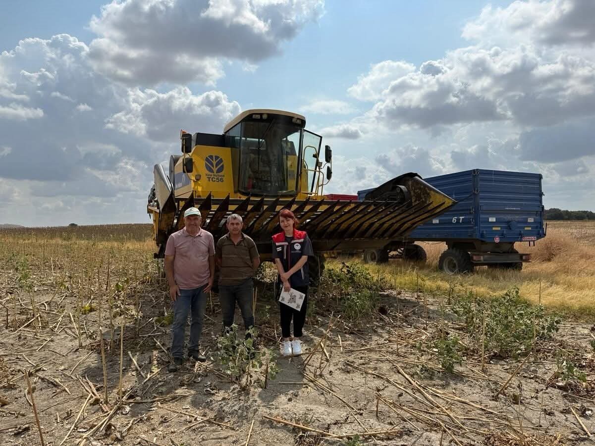 Edirne’nin İpsala ilçesinde, İlçe Tarım ve Orman Müdürlüğü ekipleri tarafından