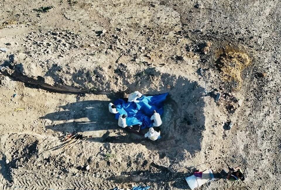 Irak’ın Musul kenti yakınlarında, terör örgütü DEAŞ’ın 2014-2017 yılları arasında