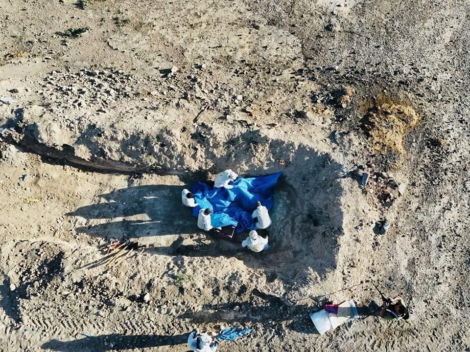 Irak’ın Musul kenti yakınlarında, terör örgütü DEAŞ’ın 2014-2017 yılları arasında