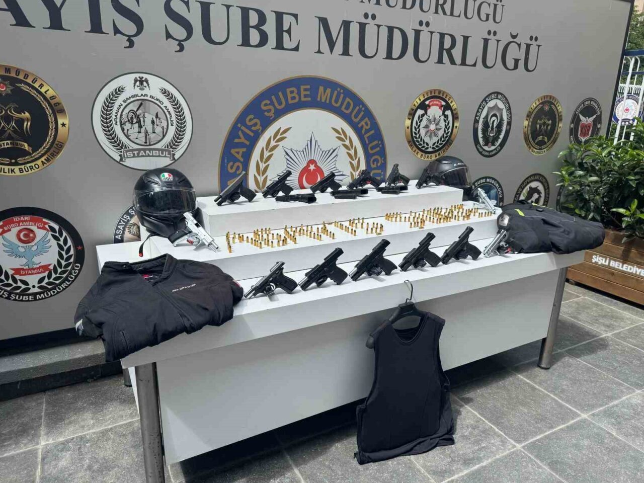 İstanbul’da tehdit, yağma ve kurşunlama olaylarına karışan suç çetelerine yönelik