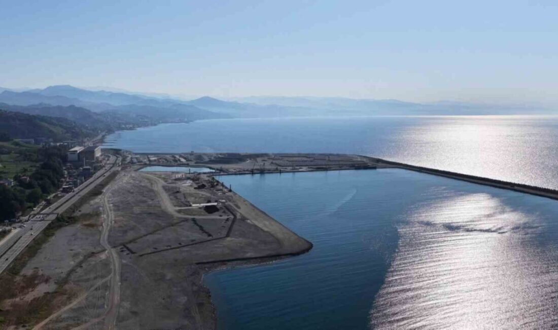 Türkiye’nin 4. büyük lojistik merkezi olacak olan Rize’nin İyidere ilçesinde