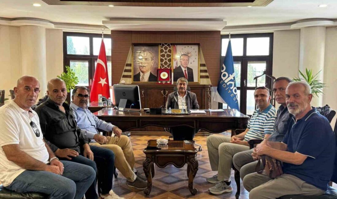 Patnos Belediye Başkanı Abdülhalik Taşkın, İzmir Patnoslular Derneği Başkanı Musa