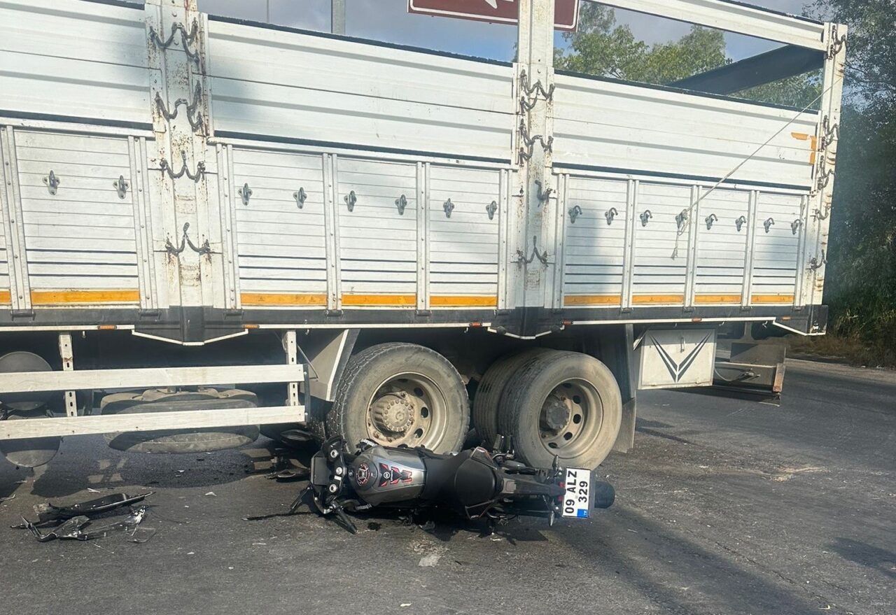 İzmir’in Selçuk ilçesinde meydana gelen trafik kazasında 22 yaşındaki motosiklet