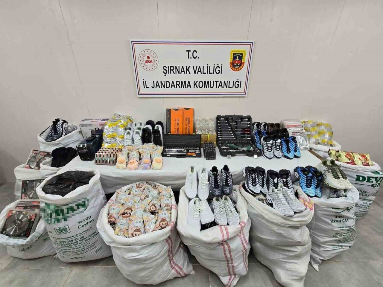 Şırnak İl Jandarma Komutanlığı Kaçakçılık ve Organize Suçlarla Mücadele (KOM)