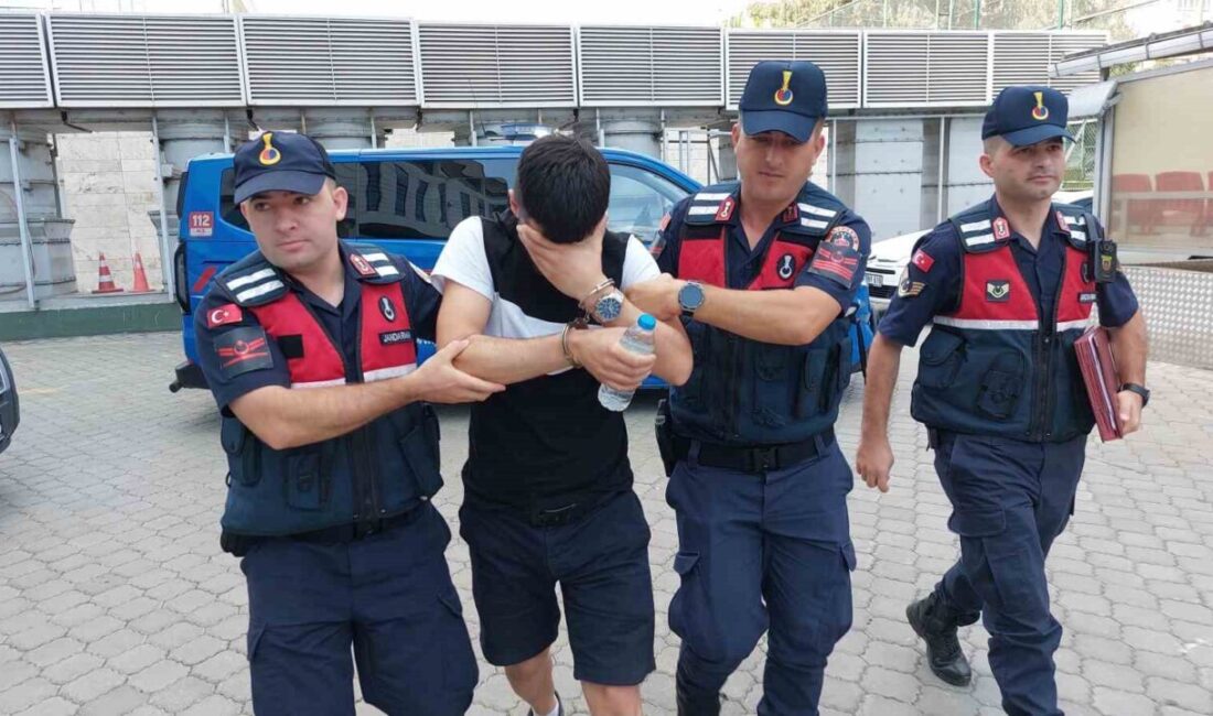 Samsun’da jandarmanın takibi sonucu evinde uyuşturucu madde ele geçirilen şüpheli