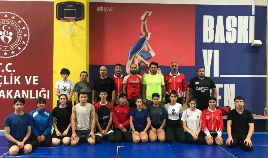 Ju Jitsu branşında No-Gi Avrupa Şampiyona’sına hazırlanan sporcular, Bartın’daki Milli