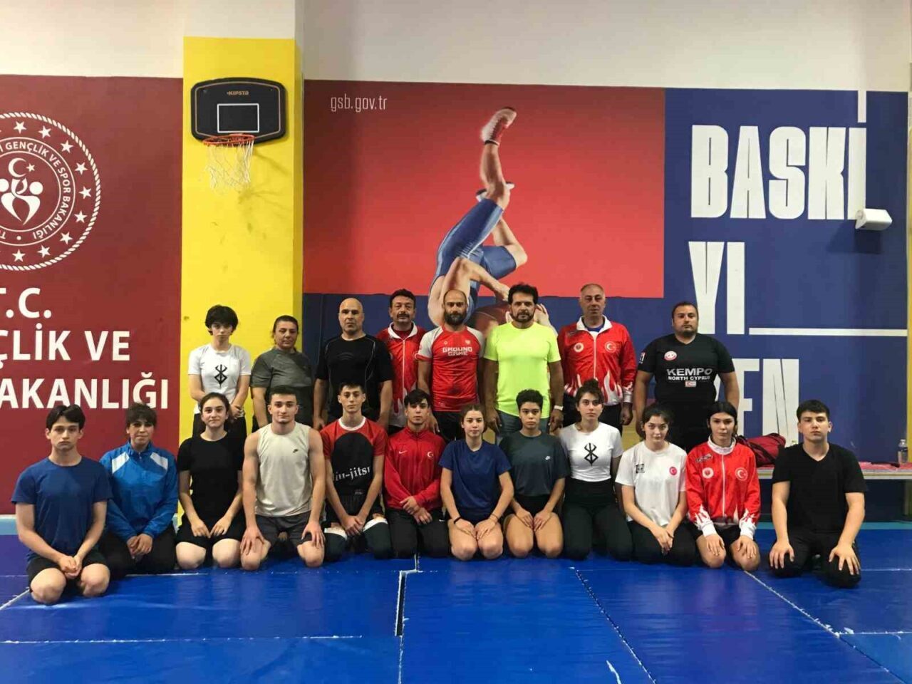 Ju Jitsu branşında No-Gi Avrupa Şampiyona’sına hazırlanan sporcular, Bartın’daki Milli