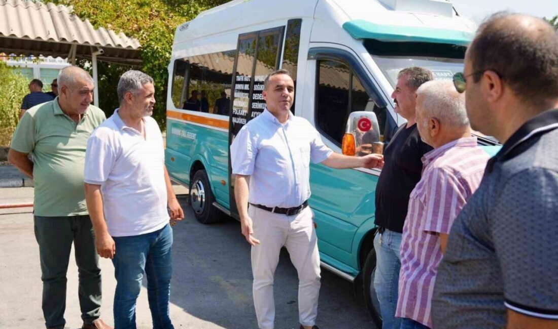 İzmir Minibüsçüler Esnaf Odası Başkan Adayı Kader Atlı, minibüsçü esnafının