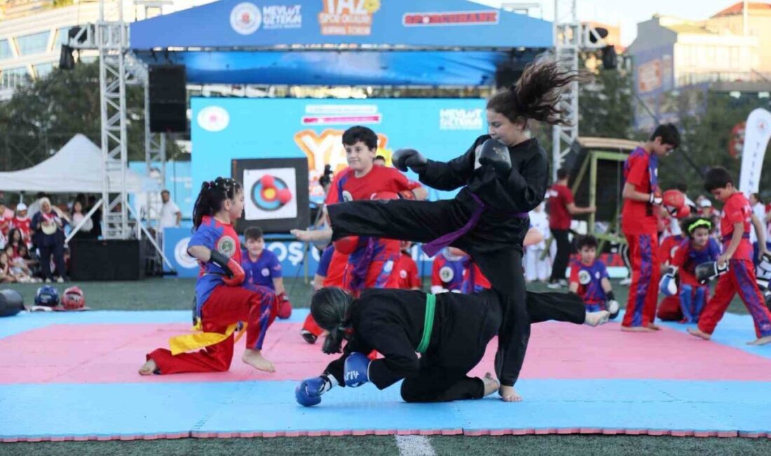 Kağıthane Belediyesi’nin 10 bin öğrenciye, 23 farklı branşta spor eğitiminin