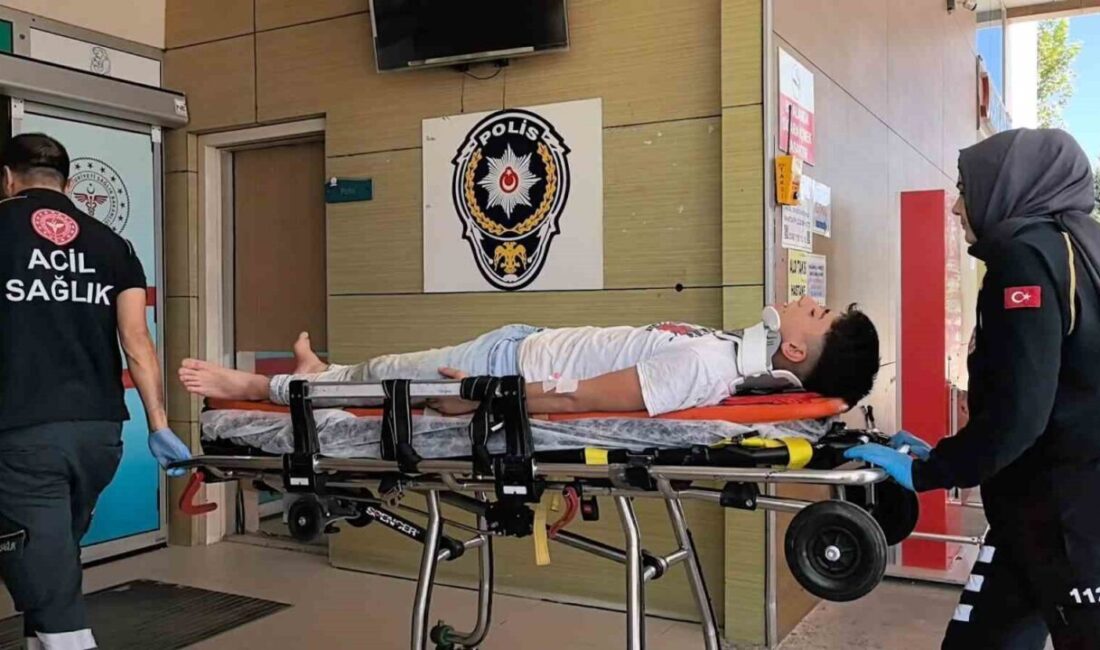 Bursa’nın İnegöl ilçesinde meydana gelen kazada kontrolden çıkan kamyonet beton