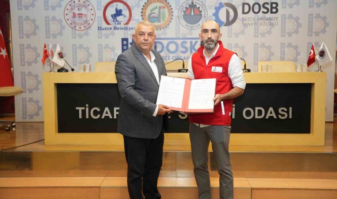 Düzce Ticaret ve Sanayi Odası (DTSO) ile Kızılay Düzce Kan