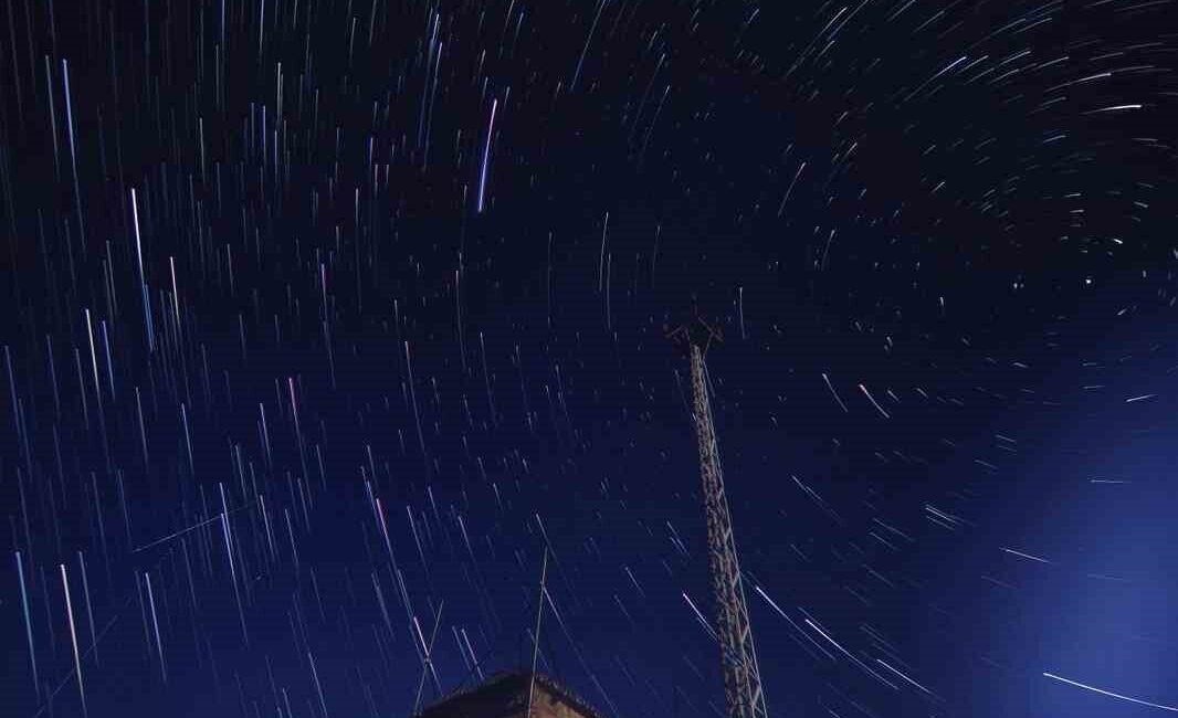 Karabük’te, yılın en yoğun meteor yağmurlarından biri gökyüzünde görsel şölen