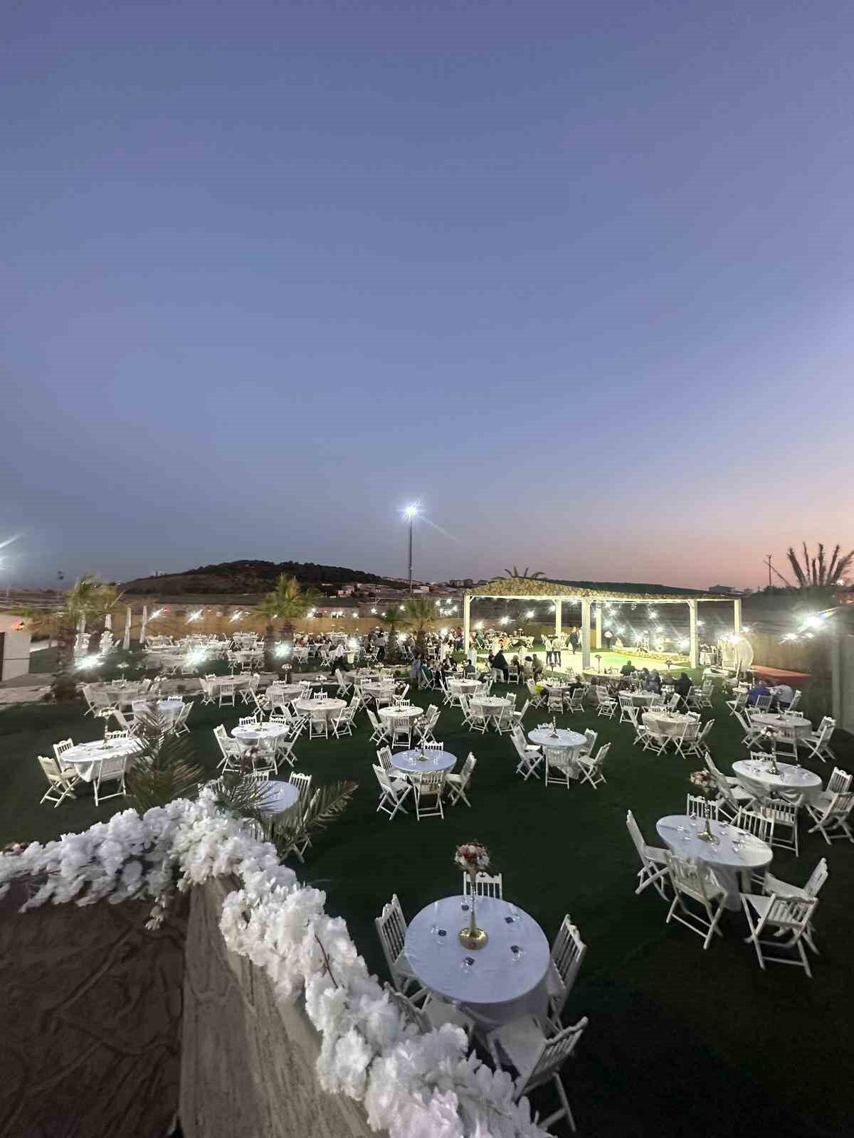 Bursa’nın Karacabey ilçesinde bulunan Karacapark Davet ve Organizasyon Tesisleri yönetimi,