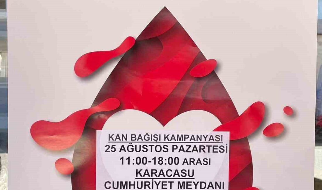 Aydın’ın Karacasu ilçesinde kaymakamlık öncülüğünde kan bağışı kampanyası düzenlenecek. Karacasu
