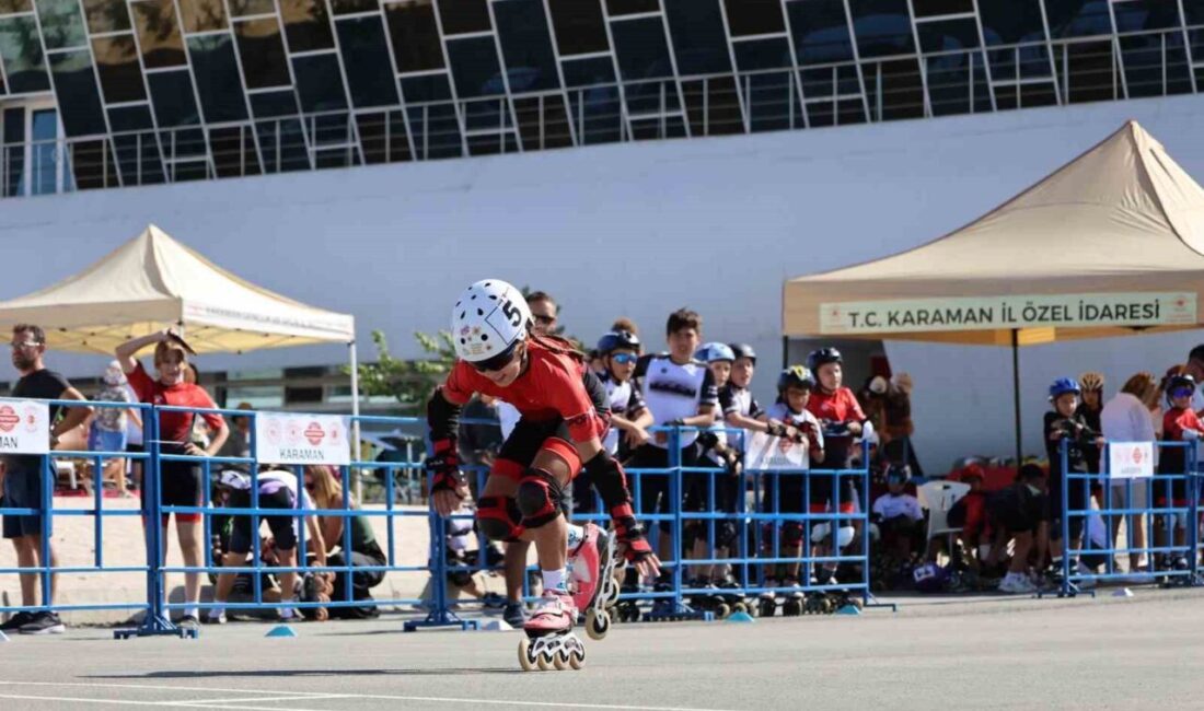 Türkiye Kaykay Federasyonu tarafından Karaman’da düzenlenen Tekerlekli Paten Türkiye Şampiyonası