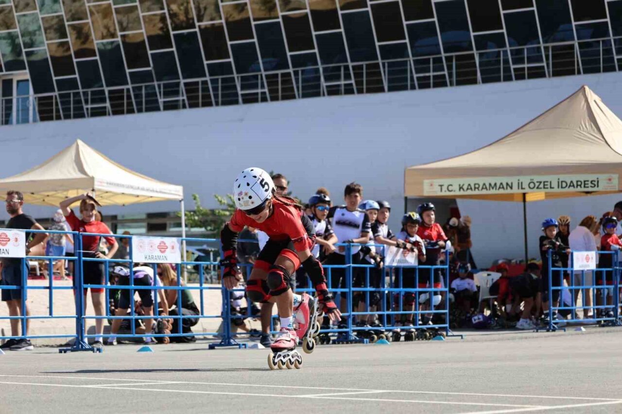 Türkiye Kaykay Federasyonu tarafından Karaman’da düzenlenen Tekerlekli Paten Türkiye Şampiyonası