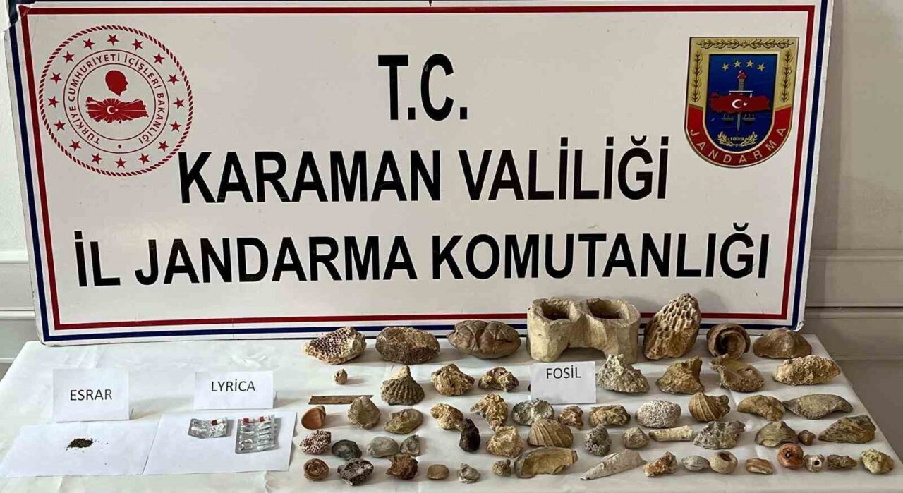 Karaman’da jandarma ekipleri tarafından yapılan asayiş, narkotik ve trafik uygulamalarında