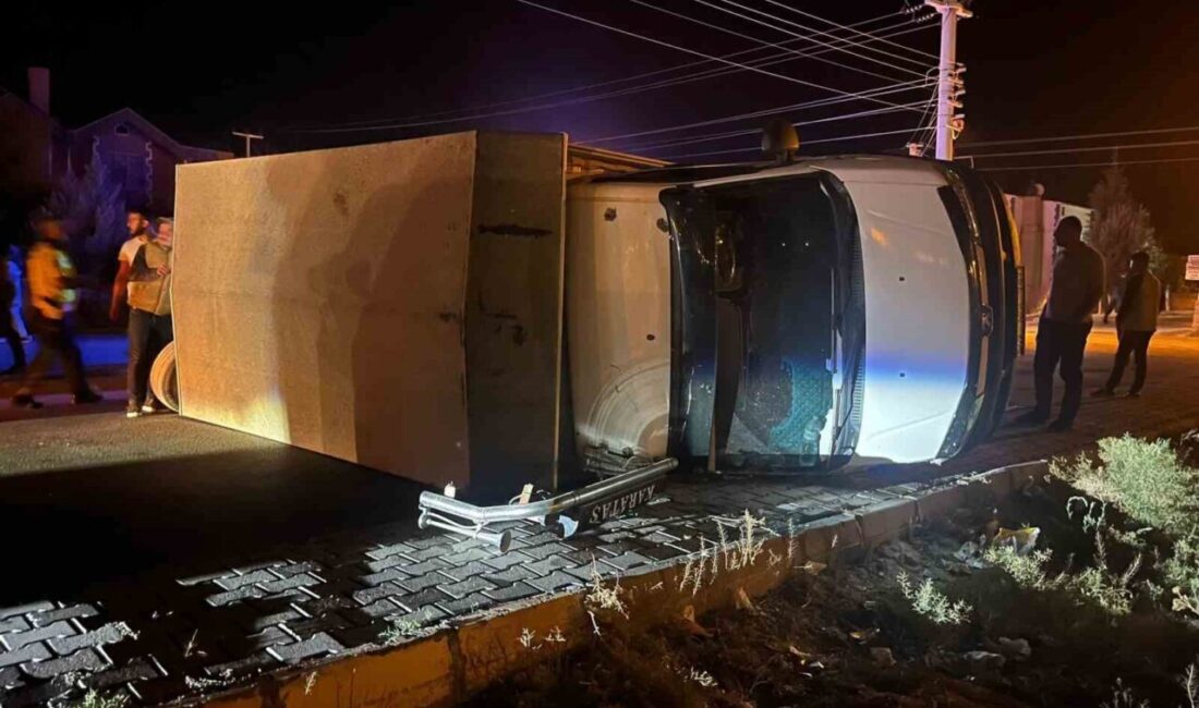 Konya’nın Karapınar ilçesinde meydana gelen trafik kazasında 2 kişi yaralandı.