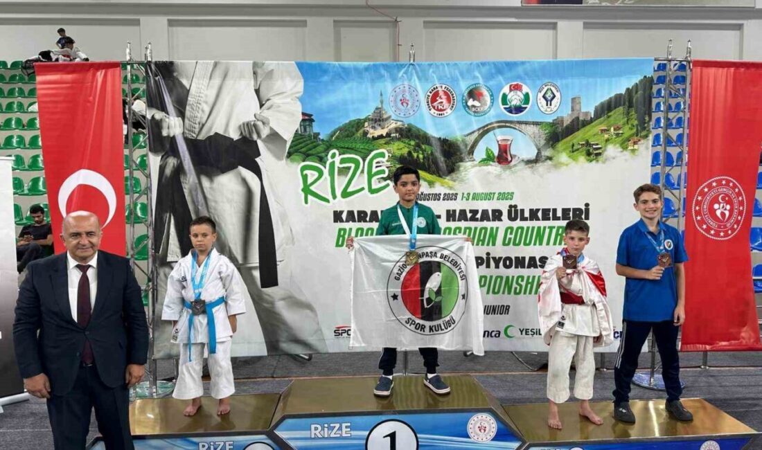 Gaziosmanpaşa Belediyesi Spor Kulübü karate takımı, 1-3 Ağustos tarihlerinde Rize’de