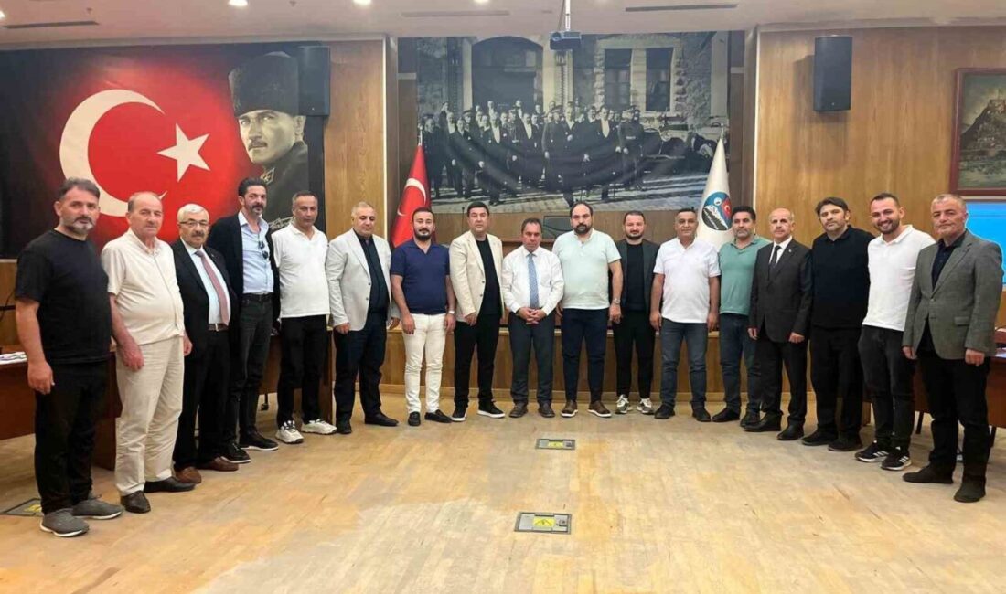 Kars 36 Spor Kulübü’nün ilk yönetim kurulu toplantısı, Kars Belediye