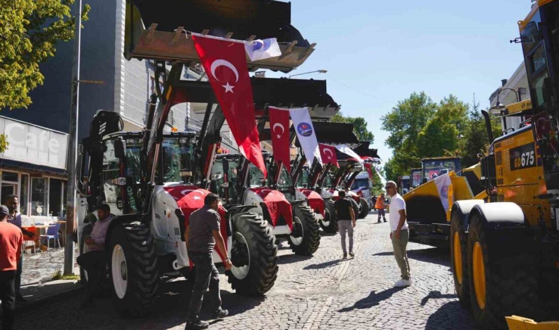Kars Belediyesi, şehrin hizmet gücünü artıracak 15 yeni iş makinesini