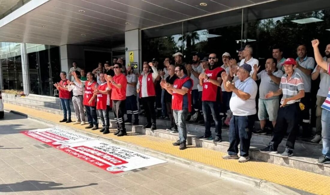 Karşıyaka Belediyesi’nde işçiler ve memurlar, maaş ve ödenmemiş haklarını talep